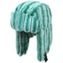 Tulia Fake Fur Aviator Hat by Seeberger green