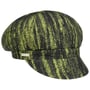 Anti-Rain Newsboy Cap by Seeberger black-yellow