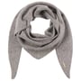 Uni Cashmere Triangular Scarf by Seeberger grey
