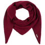 Uni Cashmere Triangular Scarf by Seeberger bordeaux