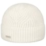 Merla Merino Beanie Hat with Cuff by Seeberger white