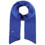 Scarf in Perlfang-Muster by Seeberger royal-blue
