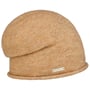 Beanie Hat with Sequins by Seeberger camel