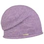 Beanie Hat with Sequins by Seeberger purple