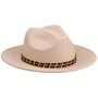 Davea Wool Felt Fedora Hat by Seeberger beige