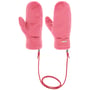 Faux Fur Mittens by Seeberger pink