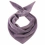 Faux Fur Triangular Scarf by Seeberger purple