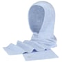 Alova Soft Hooded Scarf by Seeberger light blue