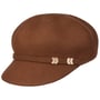 Rovana Newsboy Cap by Seeberger brown