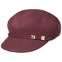 Rovana Newsboy Cap by Seeberger bordeaux
