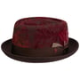 Identity Wool Pork Pie Hat by Alfonso D’Este brown
