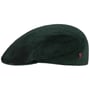 Velvety Flat Cap by Alfonso D’Este dark green