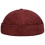 Uni Cord Docker Hat by Lipodo bordeaux
