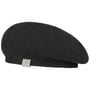 Uni Knit Beret with Mohair by Lierys black