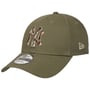 9Forty Camo Infill Yankees Cap by New Era olive
