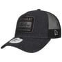Patch Denim Trucker Cap by New Era black