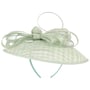 Chess Sinamay Saucer Fascinator by McBURN mint green