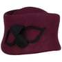 Toque Wool Hat with Cashmere by Mayser plum