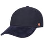 Wool Cashmere Cap with Corduroy Visor by Mayser navy