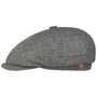 Seven Wool Blend Flat Cap by Mayser grey