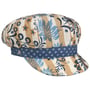 Orvella Flowers Newsboy Cap by Lierys beige-blue