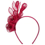 Lioressa Sinamay Fascinator by Seeberger red