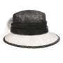 Cadrissa Sinamay Occasion Hat by McBURN black-white