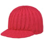 Uni Knit Beanie Hat with Peak by McBURN pink
