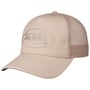 Uni Rubber Patch Trucker Cap by Von Dutch oatmeal