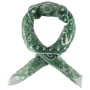 Paisley Silk Scarf by Fraas dark green