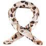 Animal Print Silk Scarf by Fraas beige