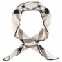 Classic Check Silk Scarf by Fraas mixed colours