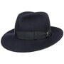 Broadbrimmed Bogart Hat by Borsalino blue