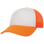 70s Rapper Mesh Cap neon orange