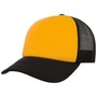 70s Rapper Mesh Cap yellow