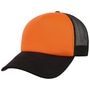 70s Rapper Mesh Cap orange