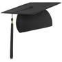 Flexible Graduation Hat by Lierys black