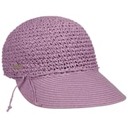 Seeberger Casquette Paille Rouable Été Nature - Visière Soleil Femme Taille Unique