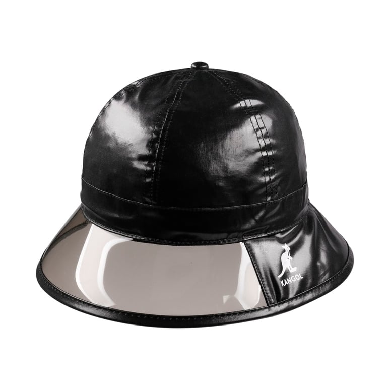 Leather kangol bucket hat on sale