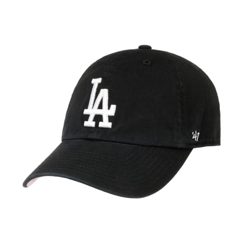 Black la fitted cap online