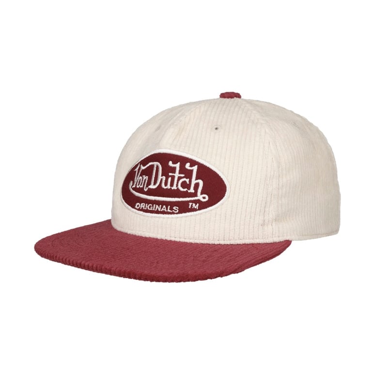 Utica Cord Oval Patch Cap by Von Dutch - 22,95 €