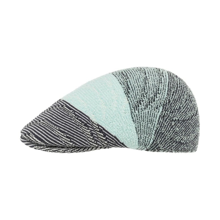 Wavy Stripe 507 Flat Cap by Kangol --> Shop Hats, Beanies & Caps online ▷  Hatshopping