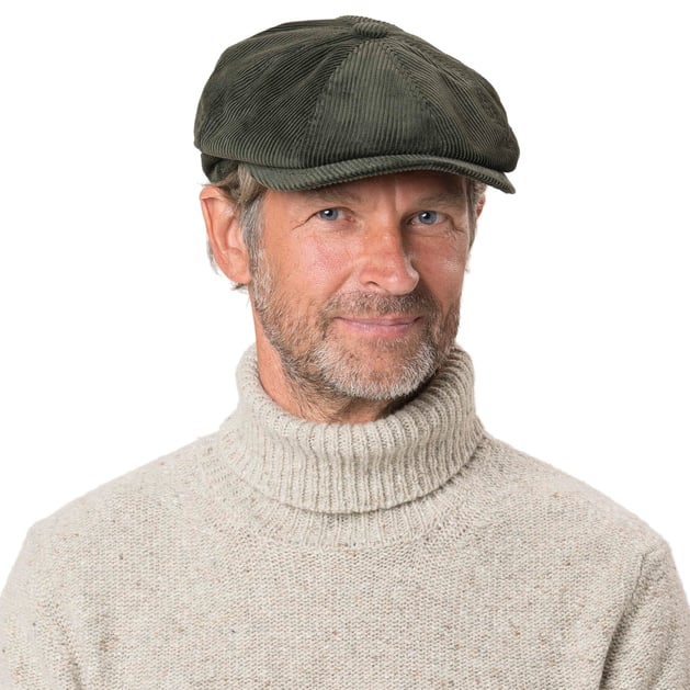 8 Panel Cordial Flat Cap by Lipodo --> Shop Hats, Beanies & Caps
