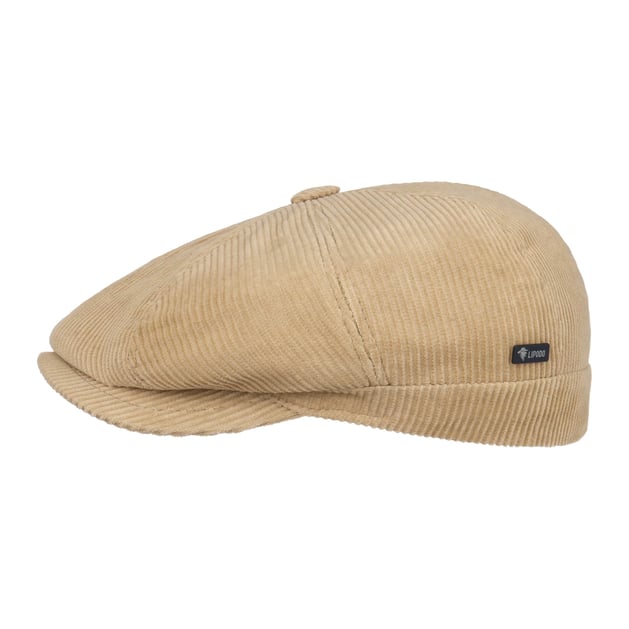 8 Panel Cordial Flat Cap by Lipodo - 32,95 €