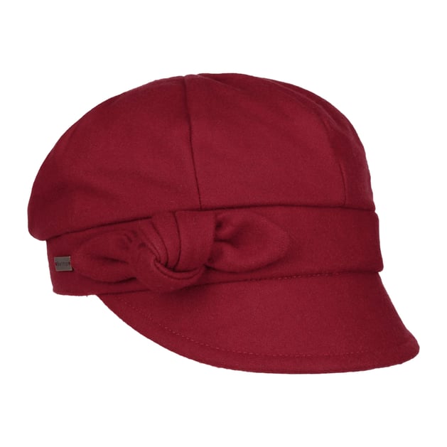 VINTAGE 90\'s Betmar New York Newsboy Red Wool Hat Unisex Betmar Hat Vintage - Etsy main image 4