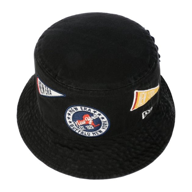 pour homme × NEW ERA BUCKET YYFM LPATCH New Era Outdoor Gore-Tex Reflective Logo Adventure Bucket Hat