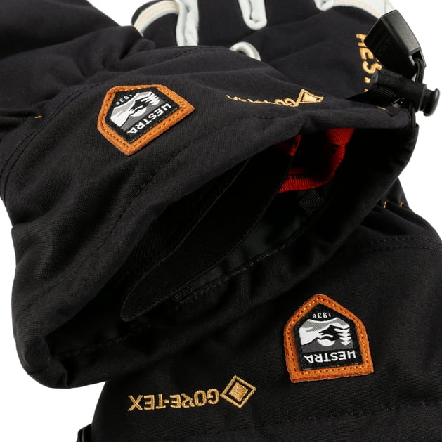 Alpine Pro Army 5-Finger Leather Gloves by Hestra --> Shop Hats