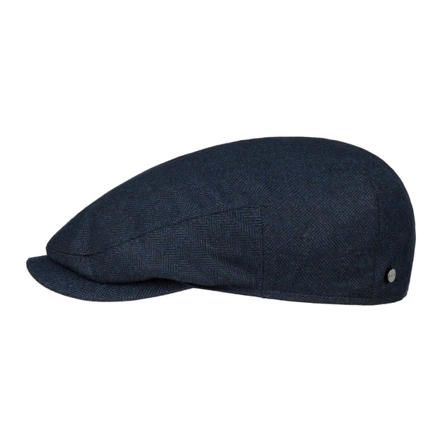 Classic Herringbone Flat Cap by Stetson - 175,95 €