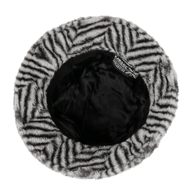 Faux Fur Herringbone Bucket Hat by Kangol --> Shop Hats  display picture 2