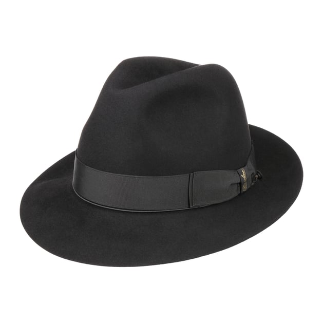 Federico Beaver Fur Felt Hat by Borsalino --> Shop Hats, Beanies